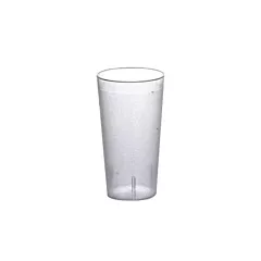 Nella 16 Oz Pebbled Tumbler, Clear