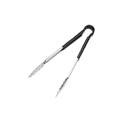 Browne color-coded one-piece tongs, noir, 16