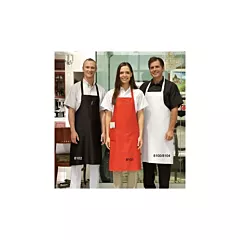 Premium Uniforms Econo Bib Apron with No Pockets, Royal Blue