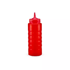 Vollrath Traex Squeeze Dispenser, Red, 32 oz - 4932-02 1900/
