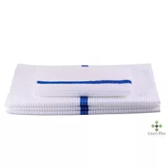 Vista Tex Ribbed Microfiber Bar Wipe Towels, Size14