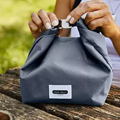 Black + Blum 6.7 Litre Lunch Bag, Slate