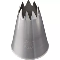 Ateco 5/8 Star Piping Tip, Stainless Steel