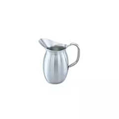 Vollrath 2 Qt Bell Shaped Pitcher, Stainless Steel