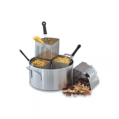 Vollrath wear-everpasta and vegetable cooker, complete set-