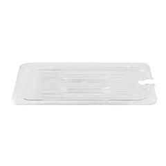 Nella 1/9 Size Notched Food Pan Cover, Clear