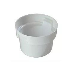 Carlisle Round Food Storage Container, White, 12 qt - 1200 W