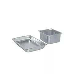 Browne stainless steel perforated steam table pan, full size