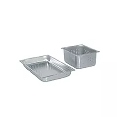 Browne stainless steel perforated steam table pan, 1/2 size,