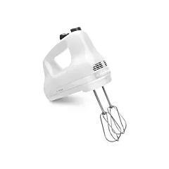 KitchenAid 5-Speed Ultra Power Hand Mixer, White - KHM512WH