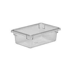 Cambro Camwear Food Box No Lid, Clear, 12