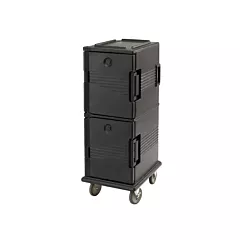 Cambro Ultra Insulated Food Pan Carrier, Black, 60 qt / 12 p