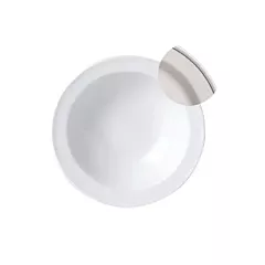 Steelite Simplicity Cabernet Fruit Bowl, Black Line, 6.5