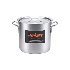 Browne Thermalloy Heavy Weight Aluminum Stock Pot, 12 qt - 5
