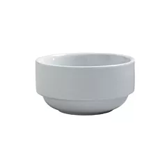 Steelite varick stack bouillon bowl, 7 oz - 6900e511 066/690