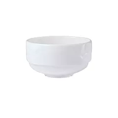 Steelite bianco soup cup, white, 10 oz 3dz - 9102c412 066/91