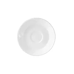 Steelite bianco single well saucer, white, 6
