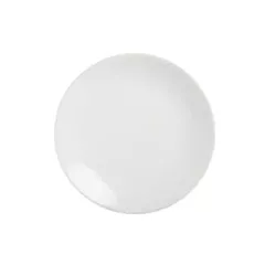 Cameo no rim plate, white, 12