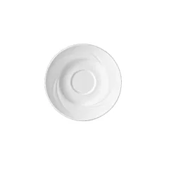 Steelite alvo single well saucer, white, 6