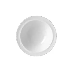 Steelite alvo rimmed fruit bowl, white, 5.25