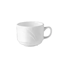 Steelite alvo stacking cup, white, 7.5 oz 3dz - 9300c531 066