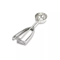 Vollrath Stainless Steel Round Squeeze Disher, 3.1 oz - 4715