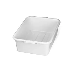 Tablecraft bus/utility bin, white, 21.25
