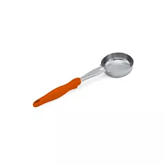 Vollrath spoodle round bowl, socouvercle, orange, 8 oz - 6433865 1
