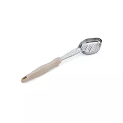 Vollrath Spoodle Oval Bowl, Perforated, Ivory, 3 oz - 642233