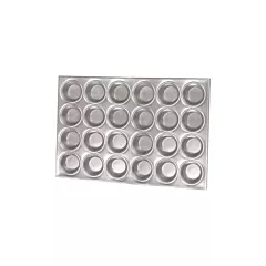Browne aluminum muffin/cup cake pan, 24 cup - 5811624 016/58