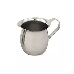 Browne Stainless Steel Bell-Shaped Creamer, 5 oz - 515072 01