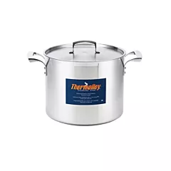 Browne Thermalloy Stainless Steel Stock Pot, 9.6 qt - 572391