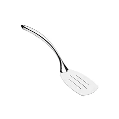 Browne Eclipse Stainless Steel Slotted Serving Turner, 14.8