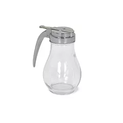 Browne Glass Syrup Dispenser, 14 oz - 575190 016/575190