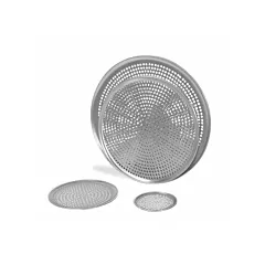 Browne Aluminum Perforated Pizza Tray, 12