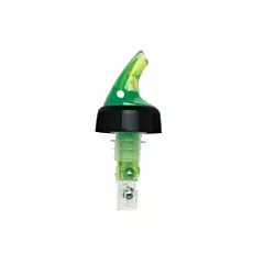 Spill stop sure shot pourer, green, 1 oz - 383-24bp 024/383-