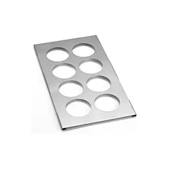 Tablecraft bottle holder, 8 hole - t8 558/t8