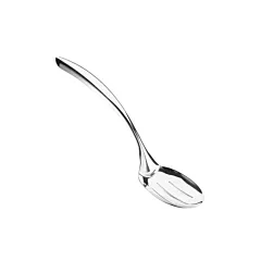 Browne Eclipse Stainless Steel Slotted Serving Spoon, 13.5