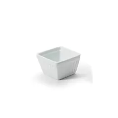 Bia Cordon Bleu 3 Oz Square Ramekin, White(900241)