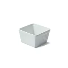 Bia Cordon Bleu 8 Oz Square Ramekin, White(900243)