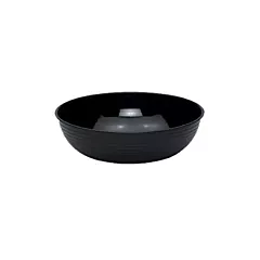 Cambro camwear round ribbed bowl, noir, 12