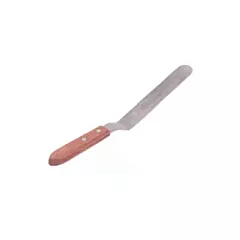 Magnum Stainless Steel Offset Spatula w/ Wood Handle, 7.75