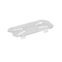 Cambro 90CWD135 1/9 Size Food Pan Drain Shelf, Clear