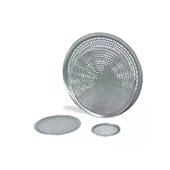 Crown aluminum pizza pan, perforated, 15
