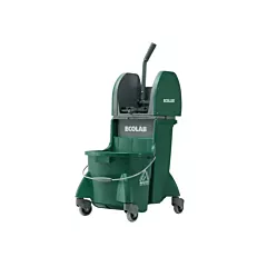 Ecolab DuraLoc Dual Cavity Mop Bucket, Green