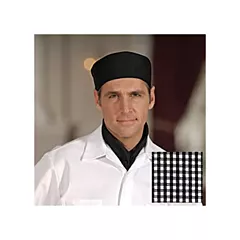 Premium Pill Box Cap w/ Mesh Top, Check - 1630CHECK 274/1630