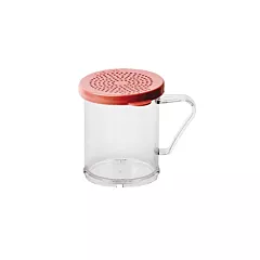 Cambro camwear shaker/dredger w/ coarse couvercle, rose - 96skrm13