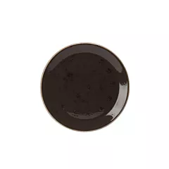 Steelite craft coupe plate, grey, 11.75