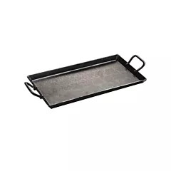 Lodge seasoned steel griddle, 18