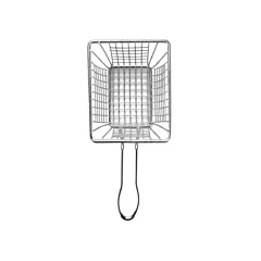 American Metalcraft Stainless Steel Mini Fry Basket, Rectan